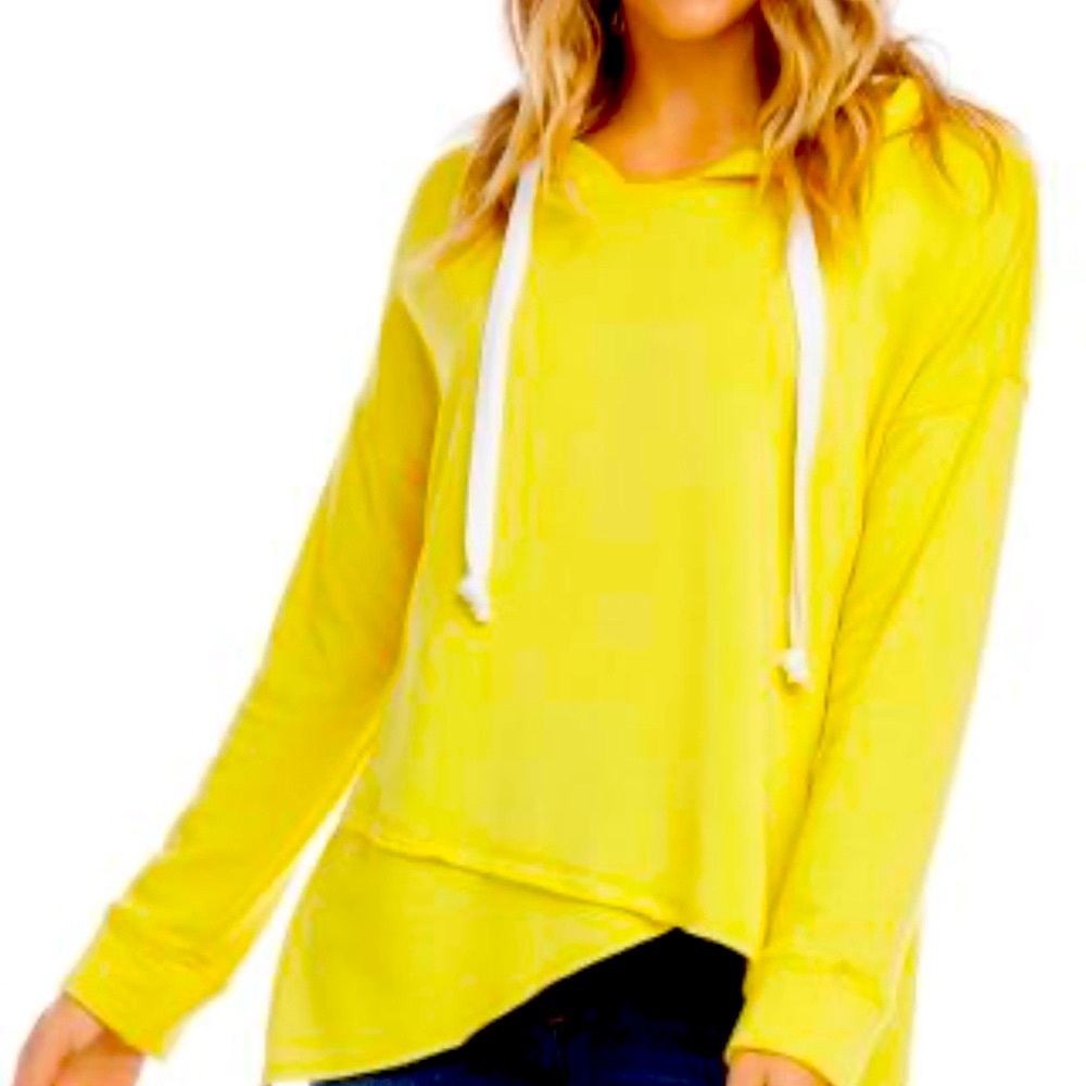 Karen Kane Sunny Yellow Hoodie